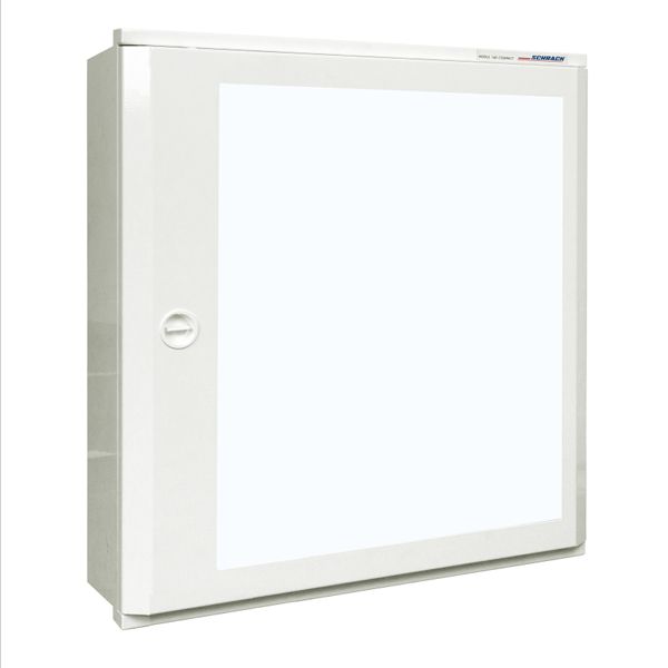 Flush-mounted version 3x24MW + glazed door image 1