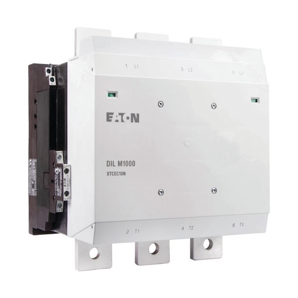 Contactor, 380 V 400 V 560 kW, 2 N/O, 2 NC, RAC 500: 250 - 500 V 40 - 60 Hz/250 - 700 V DC, AC and DC operation, Screw connection image 10