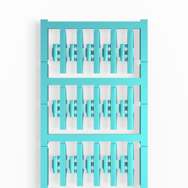 Cable coding system, 1.5 - 2.5 mm, 5.8 mm, Polyamide 66, blue image 3