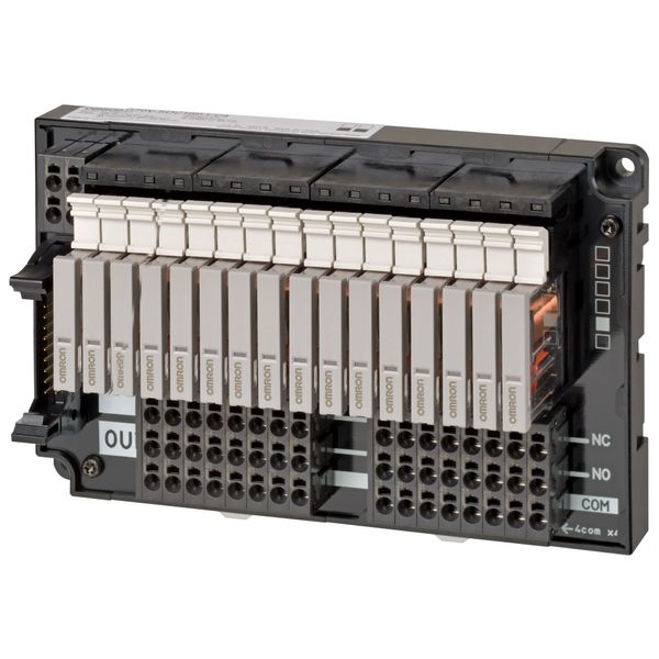 Relay terminal, PLC Output, 16 channels, internally connected, NPN, Pu image 4