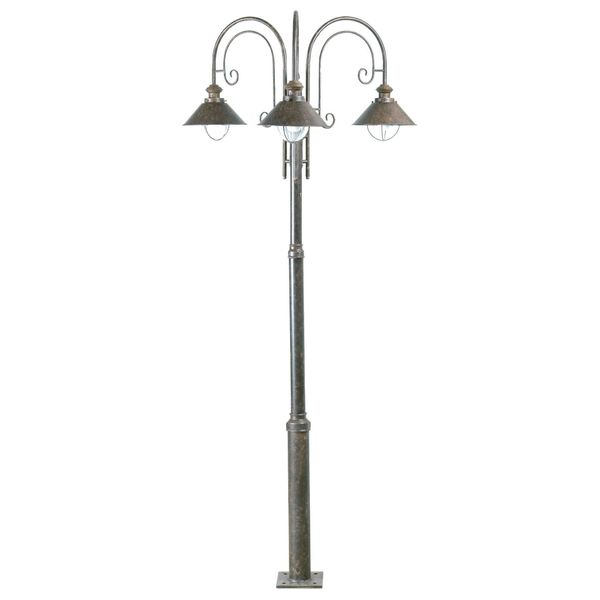 NAUTICA RUST POLE LAMP 3 X E27 11W image 2