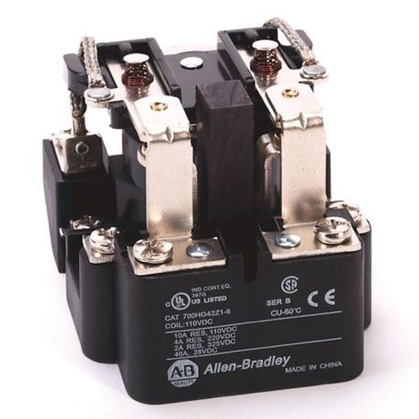 Allen-Bradley 700-HG45Z24 700-HG General Purpose Open-Style Power Relay, SPST-NO-DM, 24V DC image 1