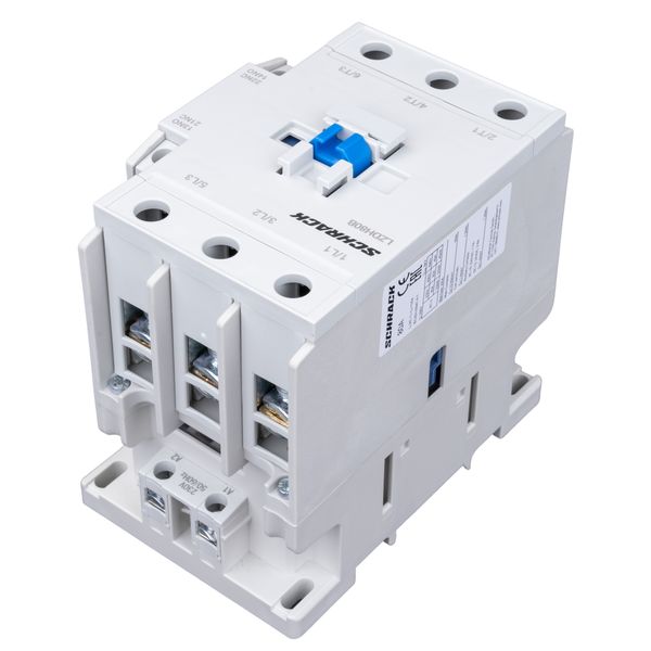 Contactor 3-pole, CUBICO High, 37kW, 80A, 1NO+1NC, 24VAC image 3