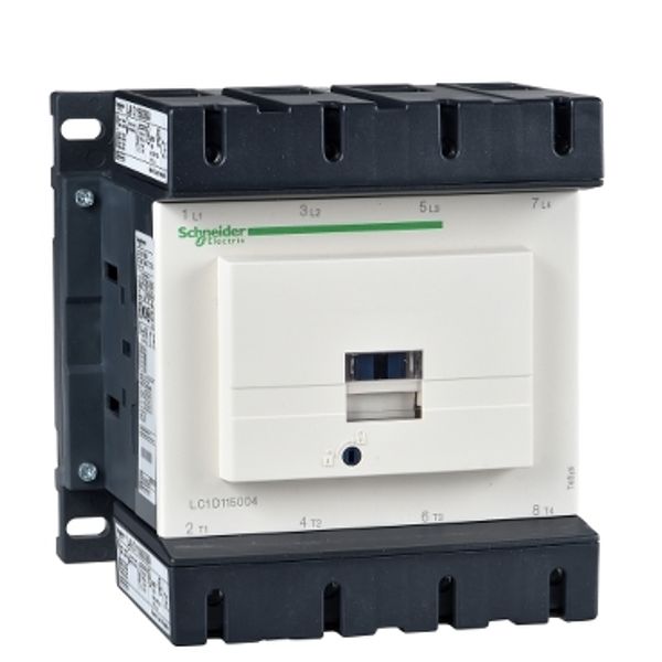 TeSys Deca contactor, 4P(4NO), AC-1, 440V, 200A, 230V AC 50/60 Hz coil image 2