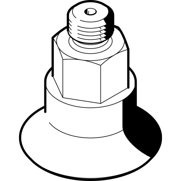 ESS-40-GT-M6 Vacuum suction cup image 1