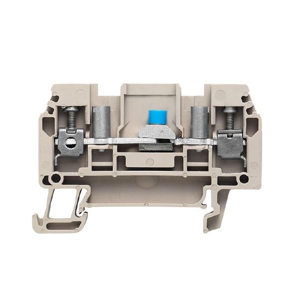 Test-disconnect terminal, Screw connection, 4 mm², 400 V, 32 A, slidin image 1