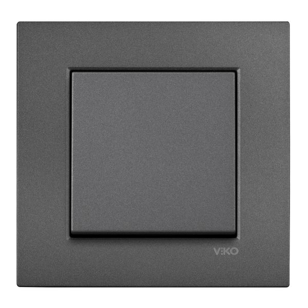 Novella-Trenda Dark Grey (Quick Connection) Dual Switch image 1
