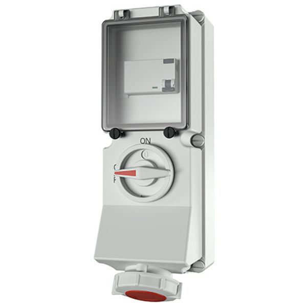 Mennekes Wall mounted recept., 32A4p6h400V, IP67 7248 image 2