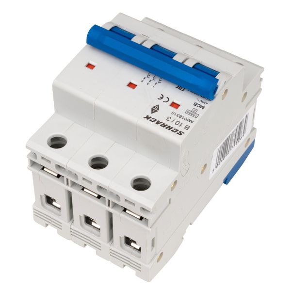 Miniature Circuit Breaker (MCB) AMPARO 10kA, B 10A, 3-pole image 4