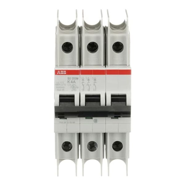 SU203M-K4 Miniature Circuit Breaker - 3P - K - 4 A image 4