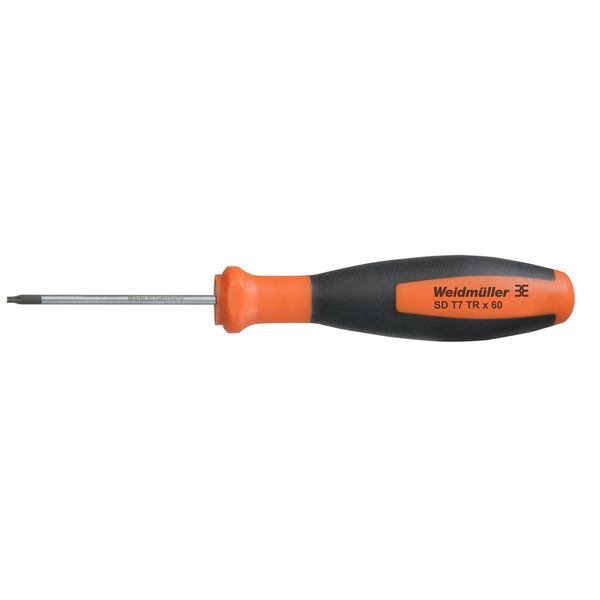 Torx screwdriver, Form: Torx, Size: T7, Blade length: 60 mm image 1