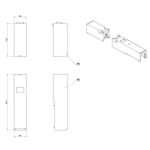 Adjusting cover for ARROW II size 00 (1 pck = 2 pcs) image 3