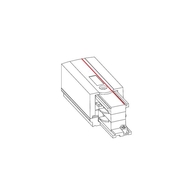 CTLS POWER END CAP LEFT BLACK (PE-L) image 1