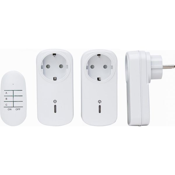 RF adapt set, white, 3+1 image 1