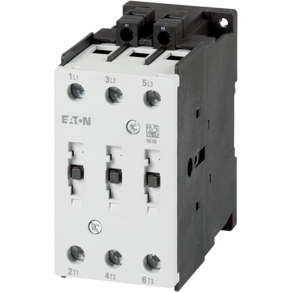 Contactor, 3 pole, 380 V 400 V: 22 kW, 24 V DC, DC operation, Screw terminals image 4