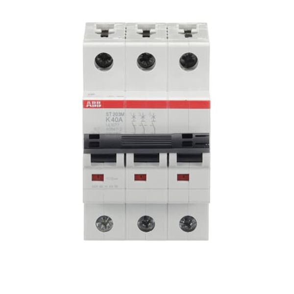 ST203M-K40 Miniature Circuit Breaker - 3P - K - 40 A image 1
