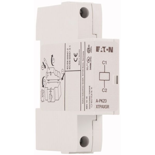 Changeoverswitches, T0, 20 A, surface mounting, 1 contact unit(s), Contacts: 2, 45 °, maintained, With 0 (Off) position, HAND-0-AUTO, in steel enclosu image 4