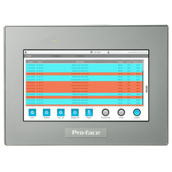 ST-6400WA 7'' W BASIC HMI image 1