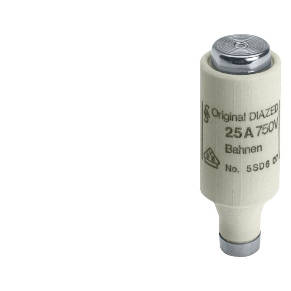 DIAZED fuse link 750 V DC rail system protection characteristic quick-response image 1