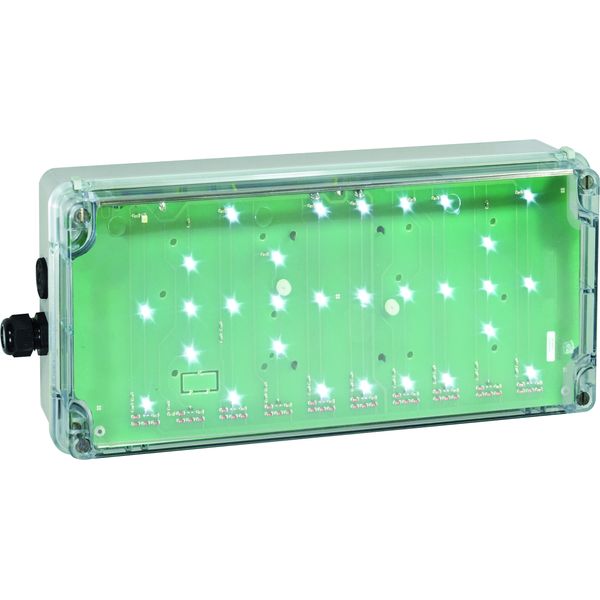 EX-protected emerg.luminaire EXIT 2 N zone2/22 LED3h 230V AC image 1