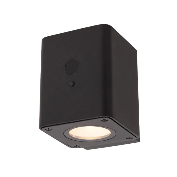 Lucide RAMIN - Wall Lamp Indoor/Outdoor - LED Dim. - 1x1W 2850K/3150K - IP54 - Black image 1