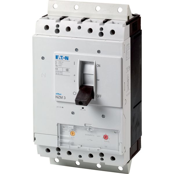 Circuit-breaker, 4p, 400A, 250A in 4th pole, plug-in module image 5