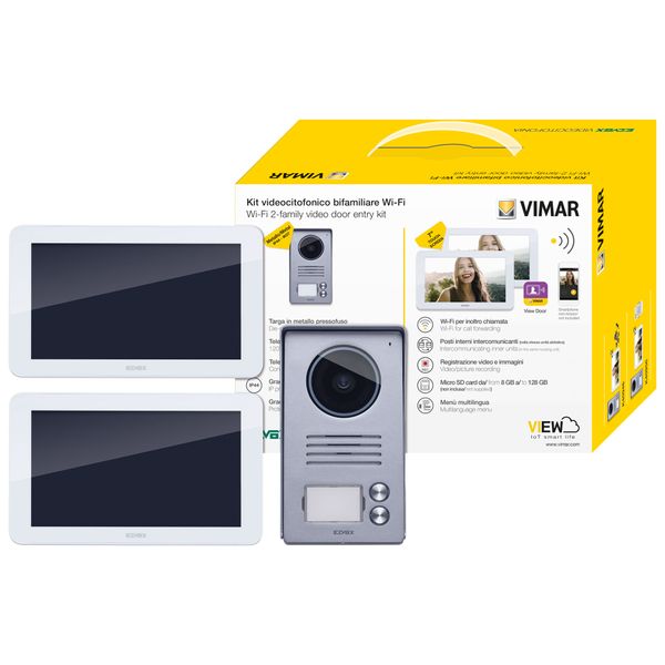 7in TS Wi-Fi video kit 2F DIN supply un. image 1