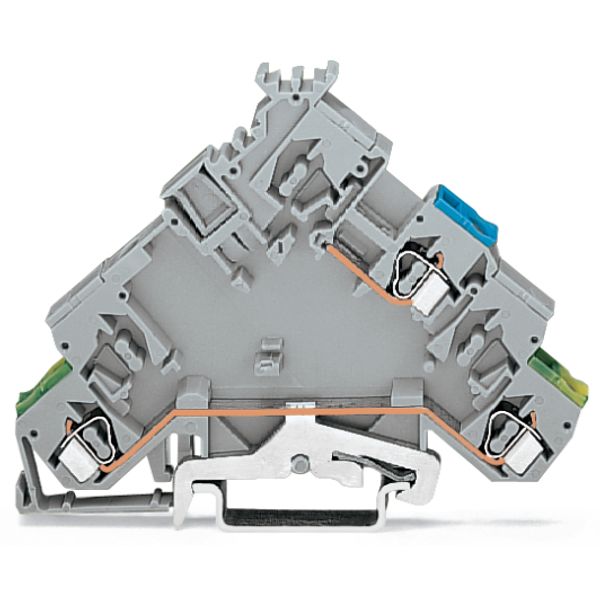 2-conductor actuator supply terminal block with ground contact with co image 2