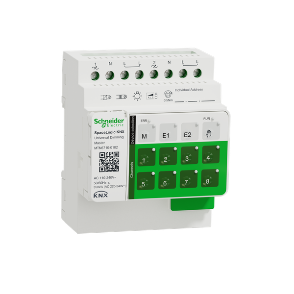 SpaceLogic KNX Universal Dimmer Master 2 channel image 2