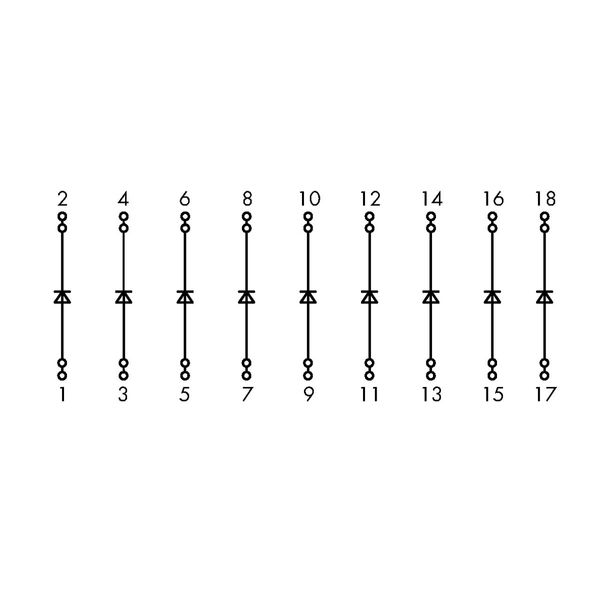 Component module with diode with 9 pcs Diode 1N5408 image 5