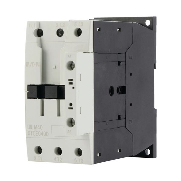 Contactor, 3 pole, 380 V 400 V 18.5 kW, RDC 130: 110 - 130 V DC, DC operation, Screw terminals image 9