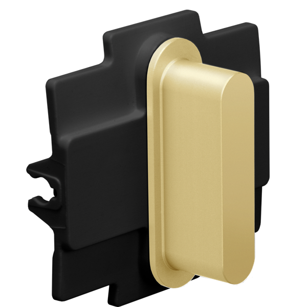 Niko Rocker for single switch functions, alu gold image 1