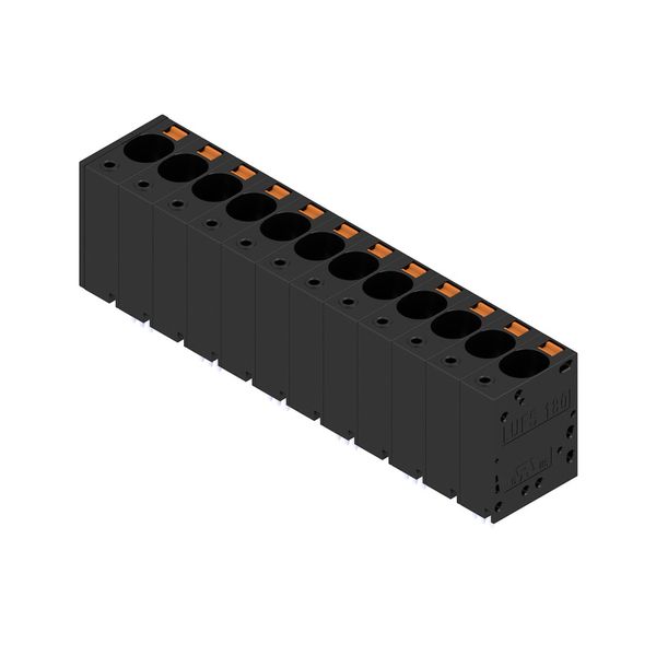 PCB terminal, 10.00 mm, Number of poles: 11, Conductor outlet directio image 2