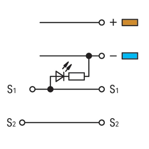 4-conductor sensor terminal block LED (red) for PNP-(high-side) switch image 4