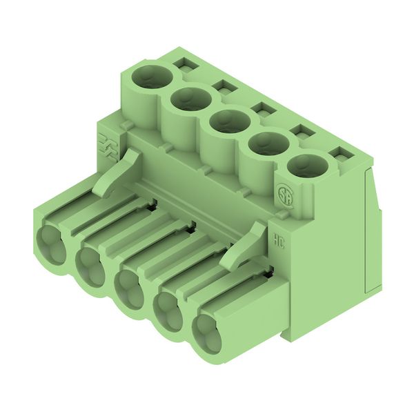 PCB plug-in connector (wire connection), 5.00 mm, Number of poles: 5,  image 3