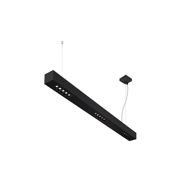 Q-LINE PD, LED Indoor pendant light, 1m, BAP, black, 3000K image 5