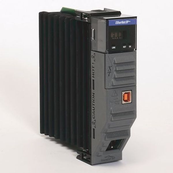 Allen-Bradley, 1756-EN2TXT, EtherNet 10-100M Interface Module (supports 128 TCP/IP connections), Logix XT image 1