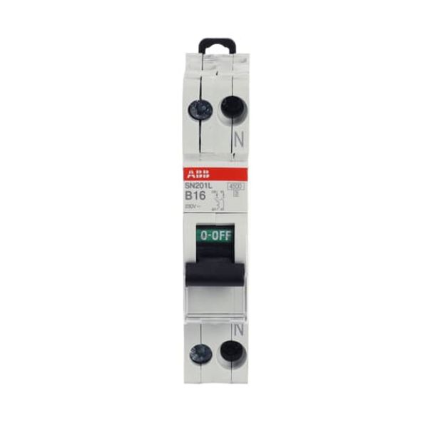 SN201 L-C20 Miniature circuit breaker - 1+NP - C - 20 A image 2