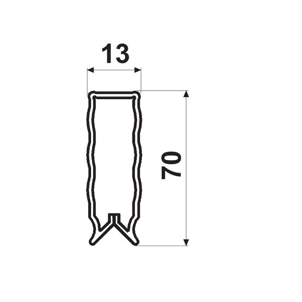 Busbar cover for bar 40 - 60 x 10 image 3