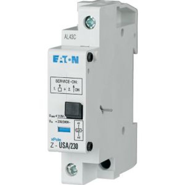 Undervoltage release, 230 V, non-delayed, 1HP image 2