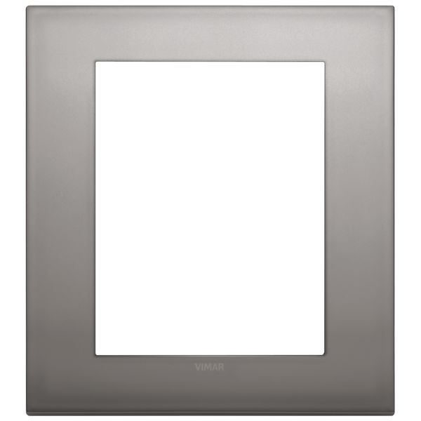 Classic plate 8M metal black nickel image 1