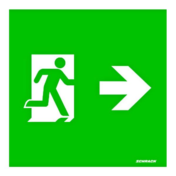 Adhesive pictogram arrow right for WFX image 1