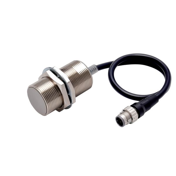 Proximity sensor, inductive, nickel-brass, long body, M30, shielded, 1 image 3