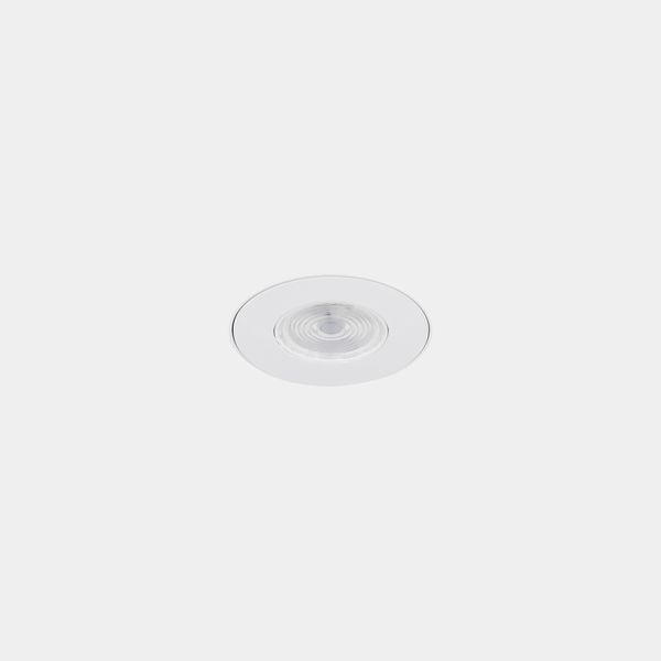 Downlight Sia Lens Narrow Trimless 17.7W LED warm-white 3000K CRI 90 26.9º DALI-2 Trimless/White IP54 1513lm image 1