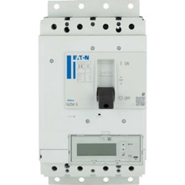 NZM3 PXR25 circuit breaker - integrated energy measurement class 1, 630A, 4p, variable, plug-in technology image 6