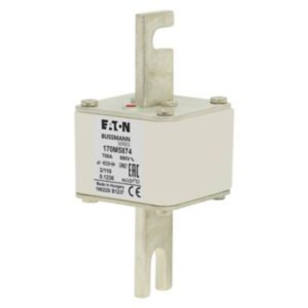 Fuse-link, high speed, 315 A, AC 690 V, DIN 2, 60 x 74 x 150 mm, gR, DIN, IEC, single indicator image 3