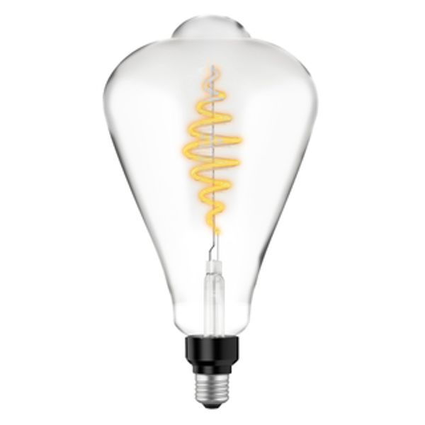 LED Filament Bulb - Classic ST64 E27 8.5W 200lm 1800K 330°  - Dimmable image 1