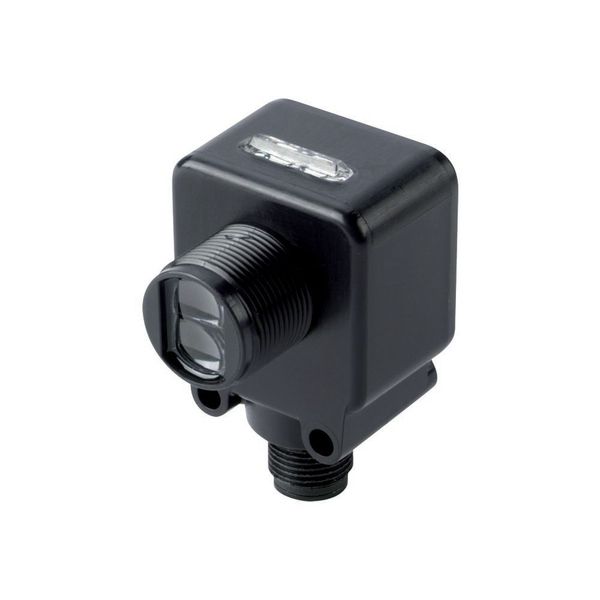 Diffuse reflective sensor, Sn=50mm, 4L, 10-30VDC, dark, NPN, PNP, quad 40, insulated material, M12 image 2