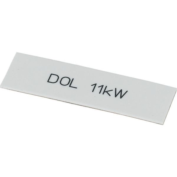 Labeling strip, DOL 0.09KW image 3