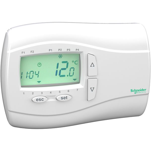 Modicon M171 Optimized Wall thermostat with backlight image 1